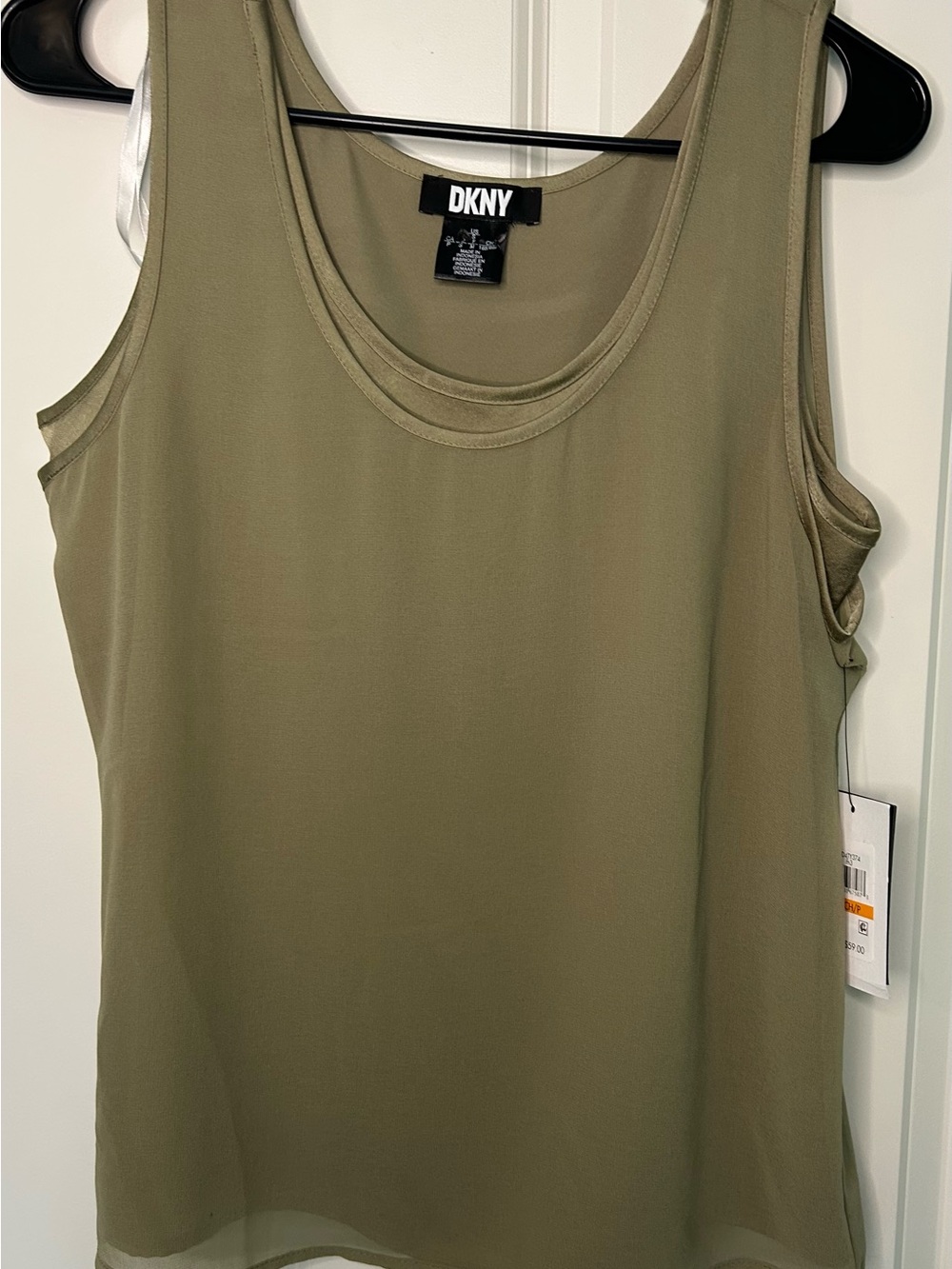 DKNY Olive Tank Top